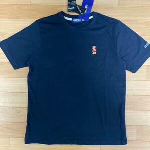 LL ヴァンスポーツ VANSPORTS 新品 半袖Tシャツ トップス カットソー 黒 クマ メンズ 紳士 アウトドア スポーツ ゴルフウェア golf 綿100%