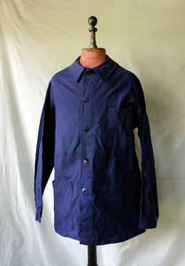 1960's Vintage France army RIEP indigo Work jacket dead stock 60s French Vintage 