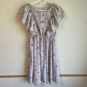 areeam アリーム 花柄ワンピース F