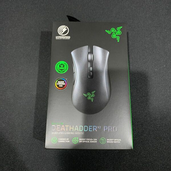 レイザー マウス ゲーミングマウス ワイヤレス 8ボタン Razer deathadder v2 pro 