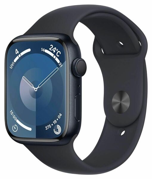 【新品未開封】Apple Watch Series 9 GPS 45mmミッドナイトアルミニウムケース　スポーツバンドM/L