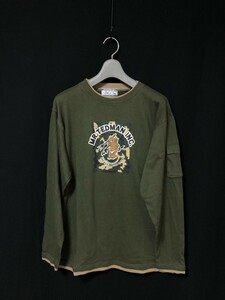 未使用タグ付き◆TED COMPANY テッドカンパニー 長袖Tシャツ ロンT L