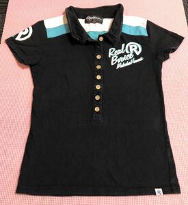  rear ruby voice short sleeves shirt size M lady's RealBvoice
