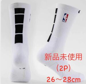 ★【新品未使用】ナイキNIKE NBA バスケットボール ソックス　靴下 2足