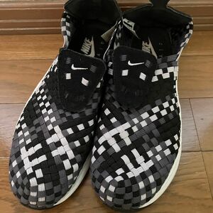 ナイキ スリッポン ローカットスニーカー AIR WOVEN 312422-006 レディース SIZE 25cm