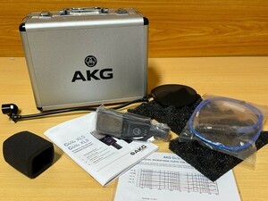 AKG multi pattern reference model condenser microphone ro ho nC414 XLS 9 -step directivity switch / ambient Mike 