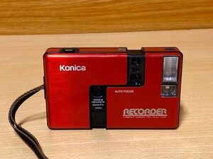 Konica／ コニカ　コンパクトカメラ　コンパクトフィルムカメラ　35mm film　KONICA HEXANON 24mm F4 Japan 動作確認済み!