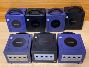 NINTENDO　GAMECUBE／ニンテンドー ゲームキューブ　DOL-001(JPN) /DOL-017 7点　日本製