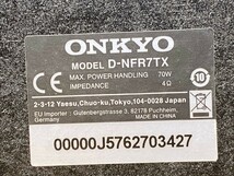 ONKYO／ オンキョー　 システムコンポ CD SD USB　NFR-7TX 　AC100V　50/60Hz 55W　動作確認済み!_画像9