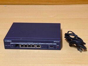 YAMAHA| Yamaha Giga access VPN router RTX830 Broad band router 100-240V~50/60Hz 0.23A operation verification ending 