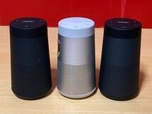 BOSE／ ボーズ　Bluetoothスピーカー SoundLink Revolve speaker 　サウンドリンク リボルブスピーカー　3点　動作未確認　ジャンク!_画像2