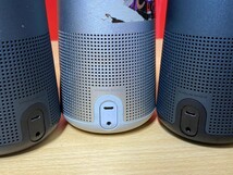 BOSE／ ボーズ　Bluetoothスピーカー SoundLink Revolve speaker 　サウンドリンク リボルブスピーカー　3点　動作未確認　ジャンク!_画像8