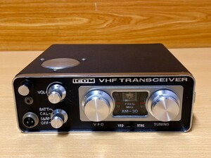 ICOM／ アイコム　 VHF TRANSCEIVER／トランシーバー 　AM-3D　 アマチュア無線 　13.5VDC　動作確認済み!