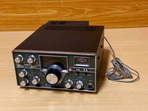 INOUE Icom |ICOM IC-71 PS приемопередатчик радиолюбительская связь 100V сделано в Японии рабочее состояние подтверждено!