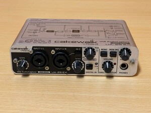 cakewalk Roland| Roland UA-25EX audio interface USB AudioCapture music machinery sound equipment operation verification ending 