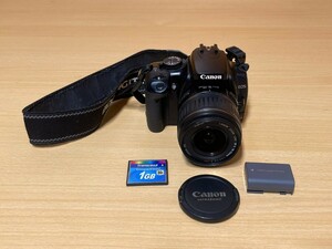 Canon／キャノン　デジタルカメラ　DS126151　日本製　CANON ZOOM LENS EF-S 18-55mm 1:3.5-5.6 58mm　動作未確認