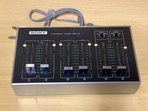 SONY| Sony 6 channel mixer stereo mixer mixer MX-8