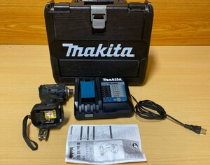 MAKITA／ マキタ　充電式インパクトドライバ　TD172DRGX Bブラック　18V　6.0Ah　動作確認済み　バッテリー なし!