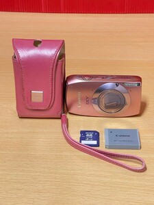 Canon／ キヤノン　IXY　コンパクトデジタルカメラ　デジカメ　PC1584　4.3V　カバー付き　日本製　 動作確認済み