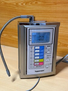 TUPPERWARE| tapper wear alkali ion water water purifier TPA200 100V made in Japan operation verification ending!