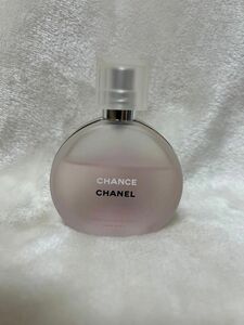 シャネル　CHANCE チャンス EAU TENDRE HAIR MIST オータンドゥル ヘアミスト　35mlの7割くらいの量