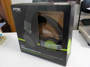 TDK premium * wireless stereo headphone JN-WH140YG 1 times use as good as new selling up 