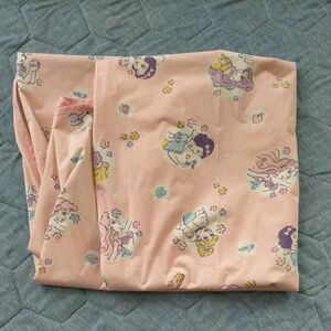 □120×70cm 冷感防水シーツ おねしょマット ディズニー プリンセス ベビー 四隅ゴム付き□