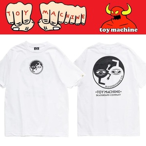 【 TOYMACHINE 】YIN YANG SECT SS TEE トイマシーン WHITE