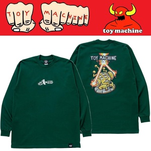 【 TOYMACHINE 】LIVING TOY - TRANS MISIONATOR LONG TEE トイマシーン F.GREEN