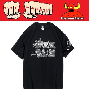 【 TOYMACHINE 】THE CREW SS TEE BLACK