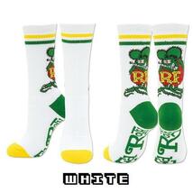 【 RATFINK 】Standing Socks ラットフィンク スタンディング ソックス WHITE_画像2