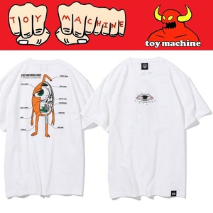 【 TOYMACHINE 】MAD MOUSE COMIC COLLAB SECT SS TEE WHITE