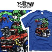 【 RATFINK 】Tシャツ HEART ラットフィンク エドロス L_画像1