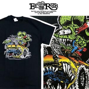 【 RATFINK 】Tシャツ CAR ラットフィンク エドロス