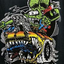 【 RATFINK 】Tシャツ CAR ラットフィンク エドロス_画像3