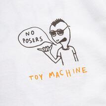 【 TOYMACHINE 】THREE COLOR FIST SS TEE トイマシーン WHITE_画像4