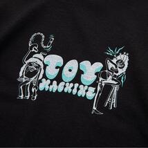 【 TOYMACHINE 】STEEVIE GEE SERIES SS TEE トイマシーン BLACK_画像4