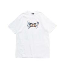 【 TOYMACHINE 】STEEVIE GEE SERIES SS TEE トイマシーン WHITE_画像2