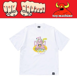 【 TOYMACHINE 】MEDITATE SECT SS TEE (HEAVY WEIGHT) トイマシーン WHITE