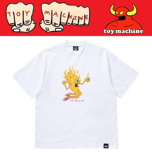 【 TOYMACHINE 】PF CANDLE SECT ON FIRE SS TEE (HEAVY WEIGHT) トイマシーン 