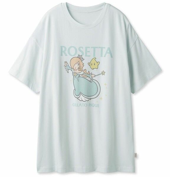 ジェラートピケ ピーチ コレクション プリント Tシャツ ジェラピケ ルームウェア gelato pique ロゼッタ