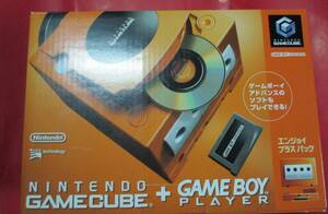  not for sale Game Cube dark red .i plus pack for display. box orange 