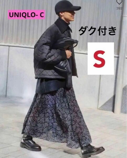 ★オンライン完売品★ UNIQLO/ユニクロ:C シフォンプリーツスカート S