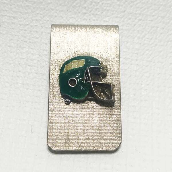 【送料無料】ビンテージ マネークリップ ニューヨーク NFL NY JETS