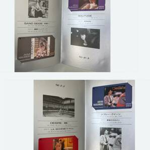 #672A 【中森明菜】1982～1987年 テレカ ブックレット セット 合計20枚 (50度 18枚＋追加2枚) EP シングルレコード テレホンカードの画像6