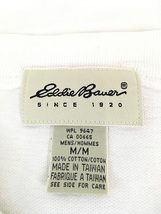 古着 90s Eddie Bauer ワンポイント 100% コットン カノコ ポケット付 Tシャツ ポケT M_画像5