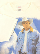 古着 90s USA製 Garth Brooks 「Fresh Horses World Tour」 ツアー カントリー ミュージック Tシャツ XL_画像4