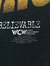 古着 90s WCW Bill Goldberg 「Unstoppable」 フォト プロレス 格闘技 Tシャツ M_画像5