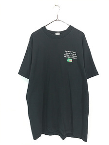 古着 90s USA製 Mountain Dew マウンテンデュー 企業 メッセージ Tシャツ XL 古着