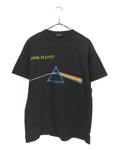 古着 00s Pink Floyd 「The Dark Side Of The Moon」 狂気 プログレ ロック バンド Ｔシャツ XL位